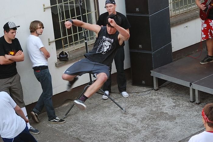 Im Rockhaus ging die Post ab