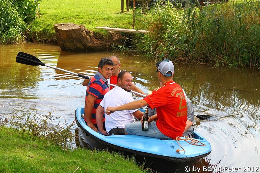 Tauziehen &uuml;ber die Wipper bei Obergebra