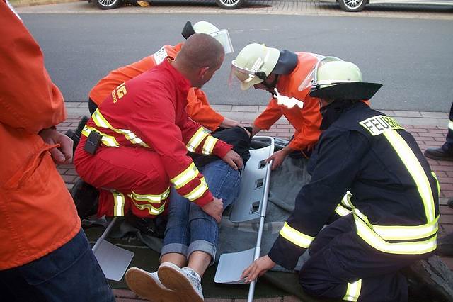 Training f&uuml;r die Feuerwehr