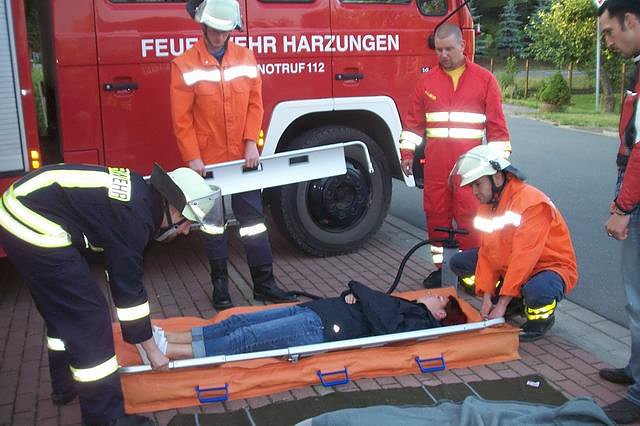 Training f&uuml;r die Feuerwehr