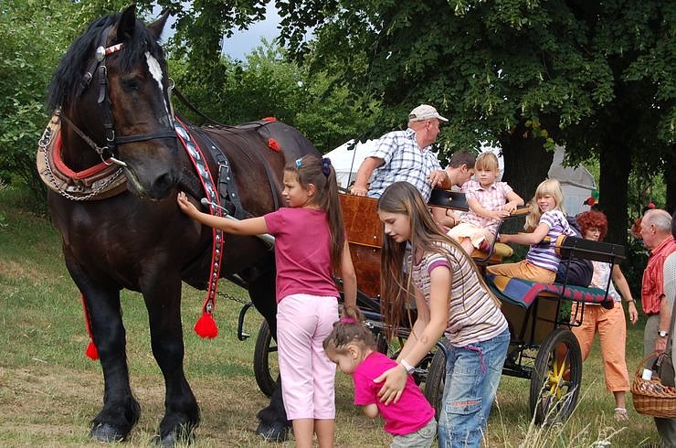 Spielplatzfest auf Spielplatz
