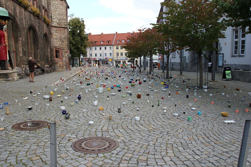 Mut gesch&ouml;pft in Nordhausen