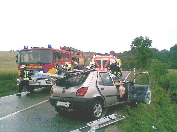 Schwerer Unfall