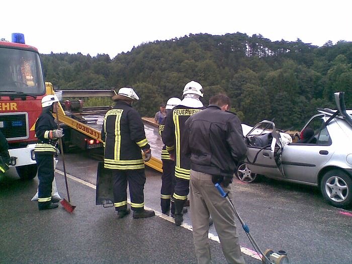 Schwerer Unfall