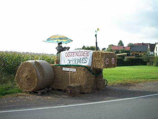 Kirmes wird vorbereitet