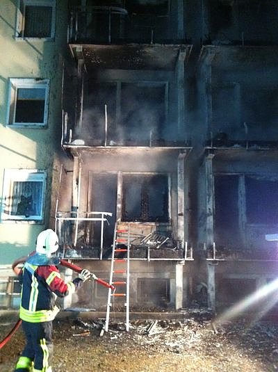 Brand in Niedersachswerfen