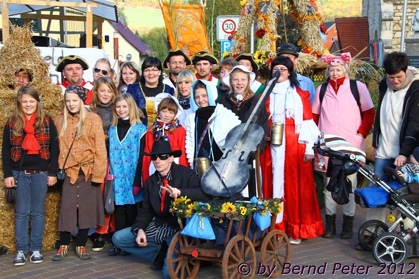 Kirmesumzug in Obergebra