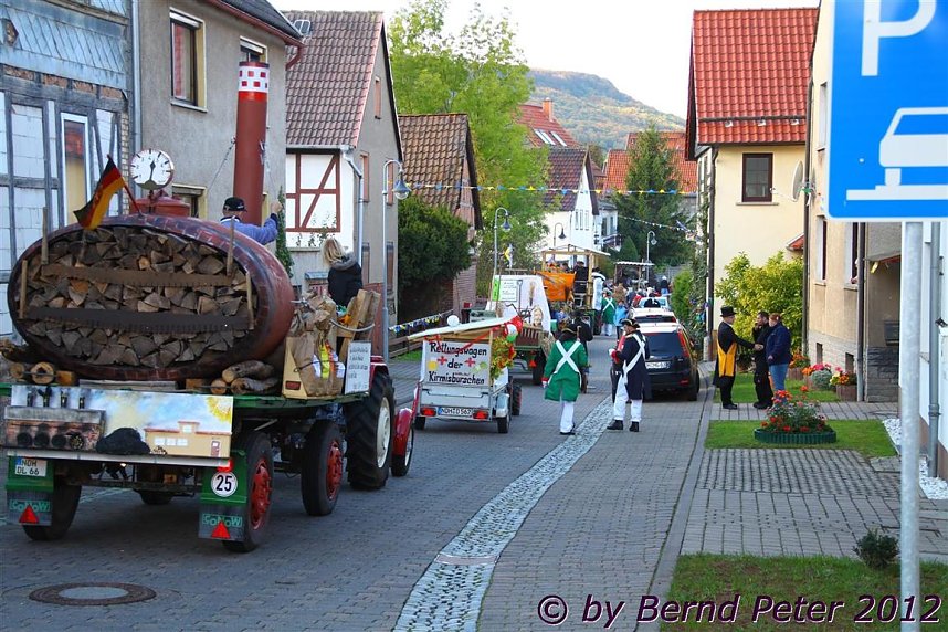 Kirmesumzug in Obergebra