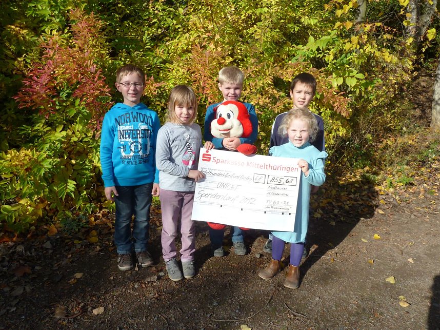 F&uuml;r Unicef gelaufen