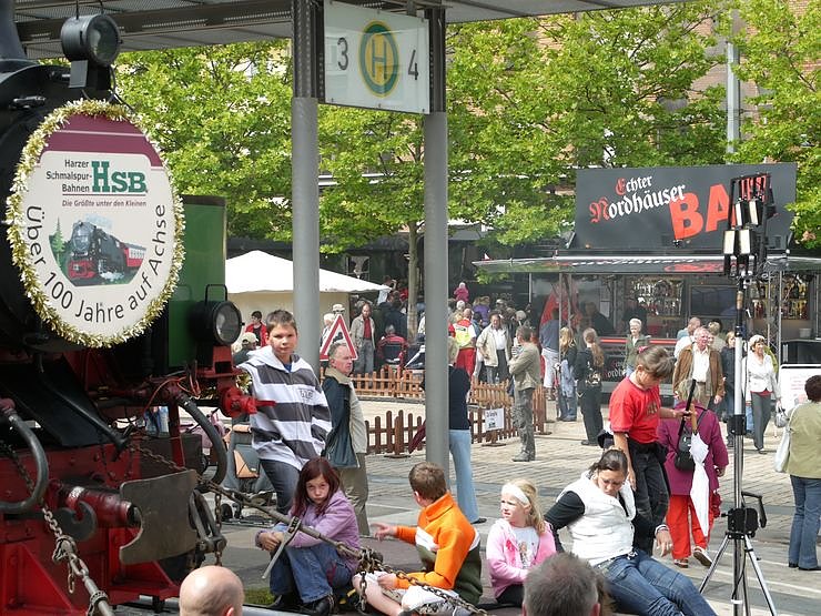 Bahnhofsfest in Nordhausen