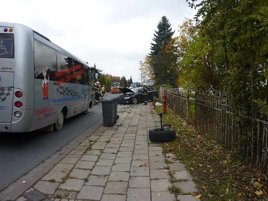 Unfall in der Harzstra&szlig;e