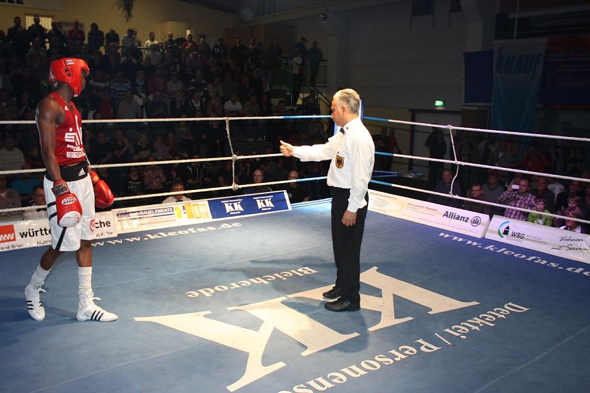 Erster Heimkampf - erster Sieg