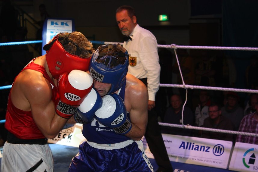 Erster Heimkampf - erster Sieg