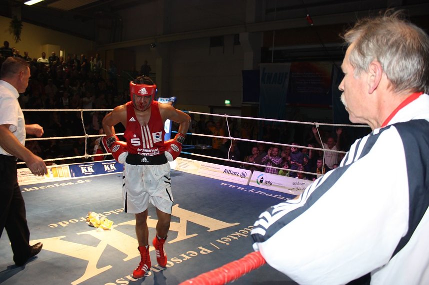 Erster Heimkampf - erster Sieg