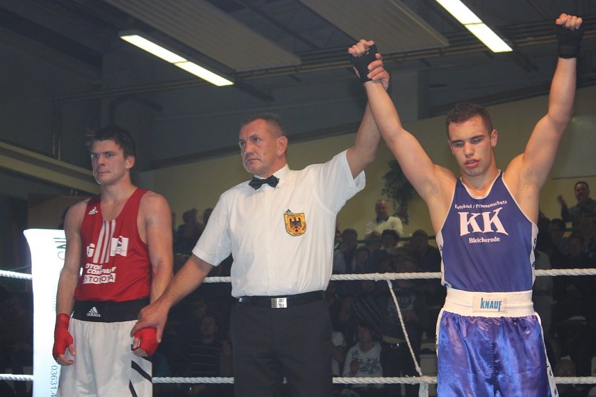 Erster Heimkampf - erster Sieg