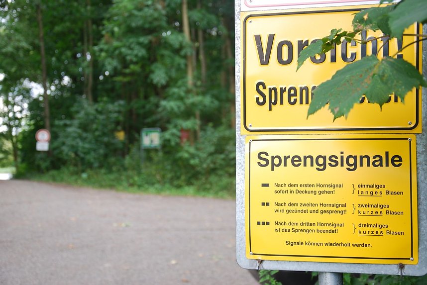 Abbau am gr&uuml;nen Band