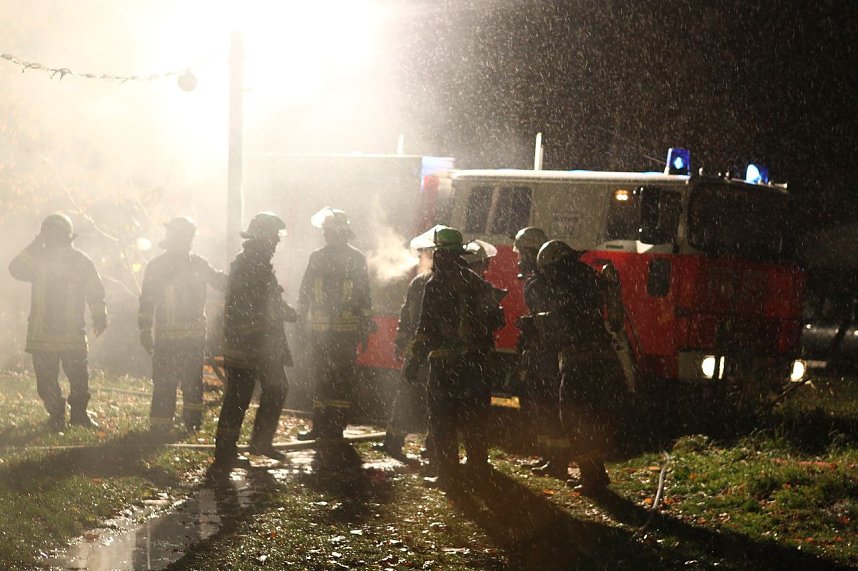 Feuer im Jugendklub