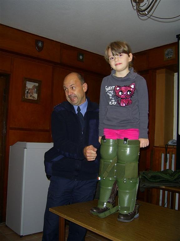 Besuch bei der Polizei