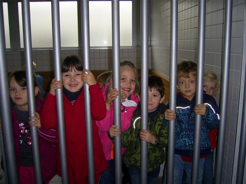 Besuch bei der Polizei