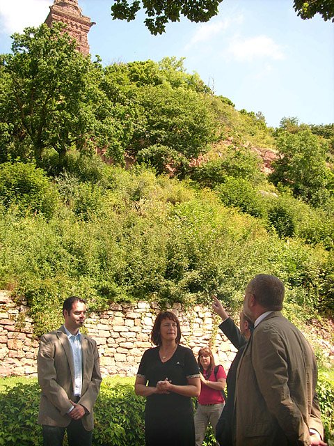 Sicherung Kyffh&auml;usersteilwand