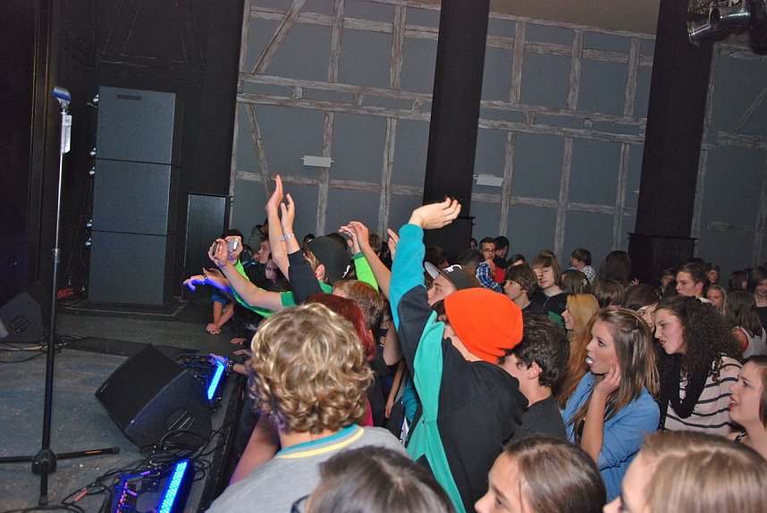 Junge Party im Klubhaus