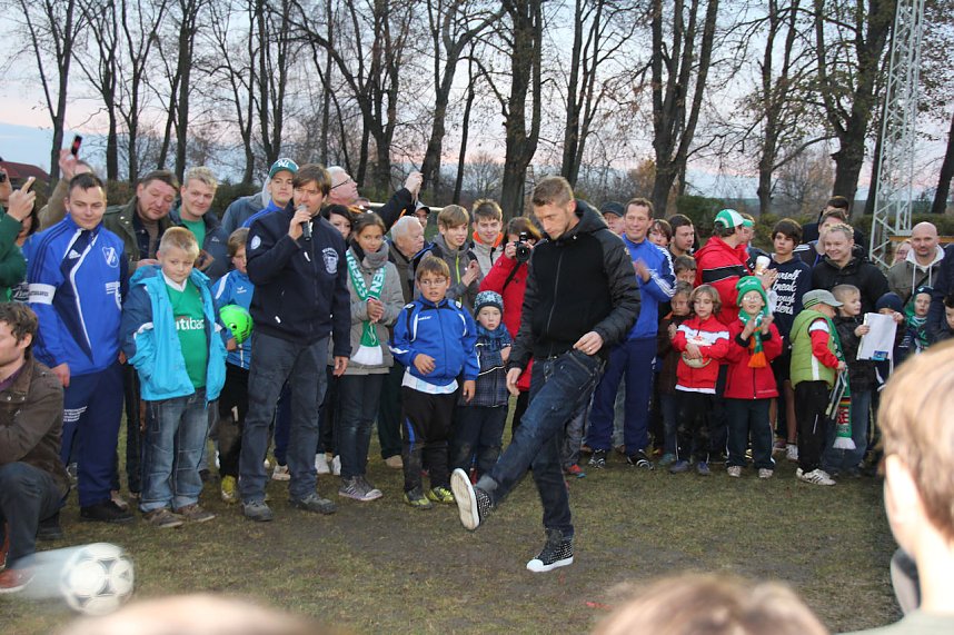 Werder-Bremen-Profis in Bleicherode