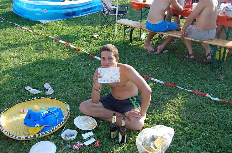 Party bis in die Nacht