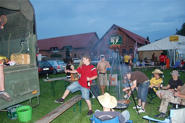 Party bis in die Nacht