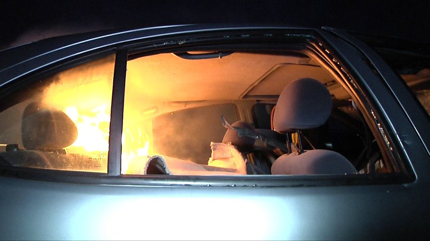 Einsatz entlang der neuen Strecke