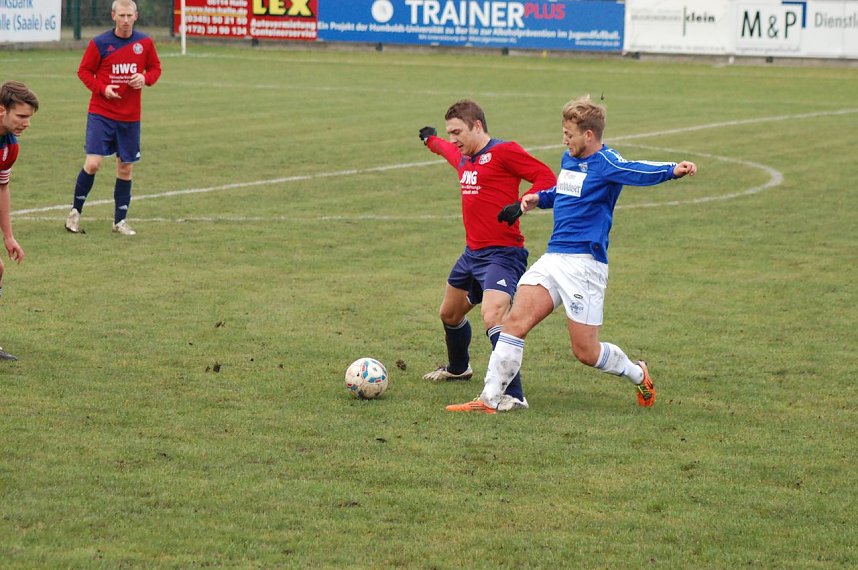 Wacker holt einen Punkt in Halle