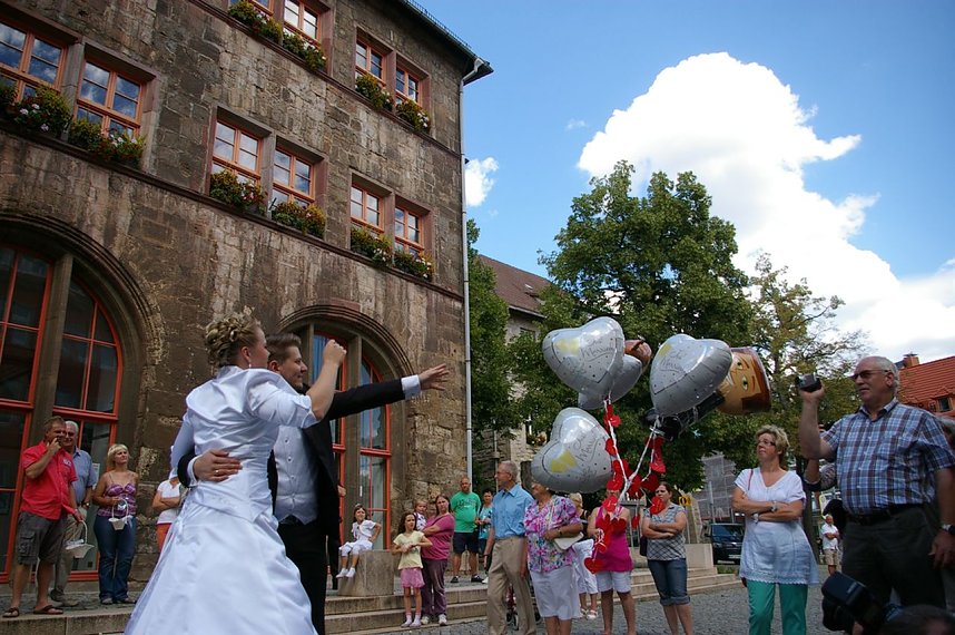 Hochzeit zum diesj&auml;hrigen Altstadtfest