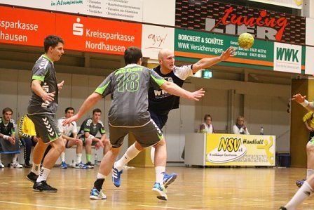 Gala-Vorstellung der NSV-Handballer