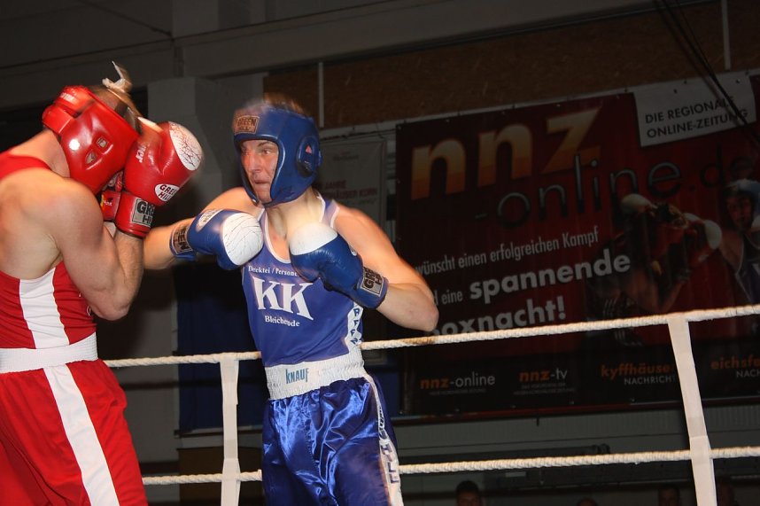 Toller Boxkampf in Nordhausen