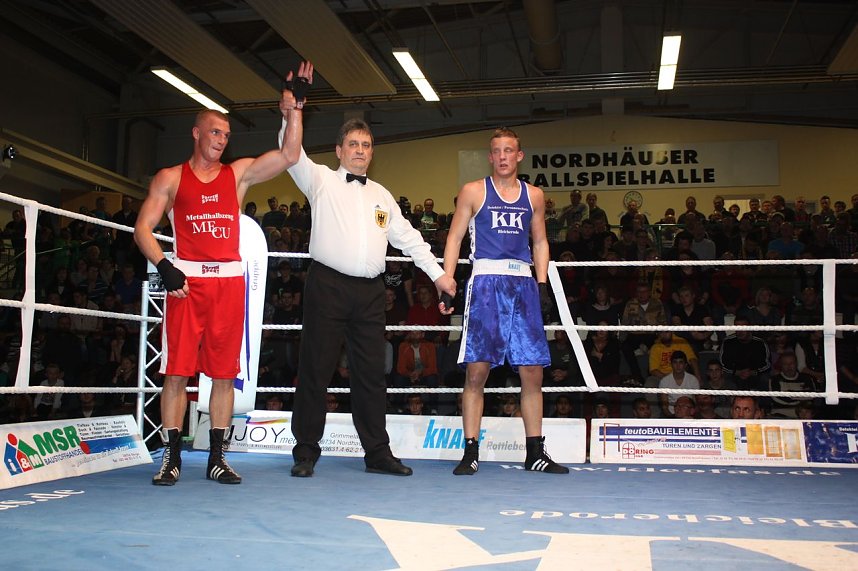 Toller Boxkampf in Nordhausen
