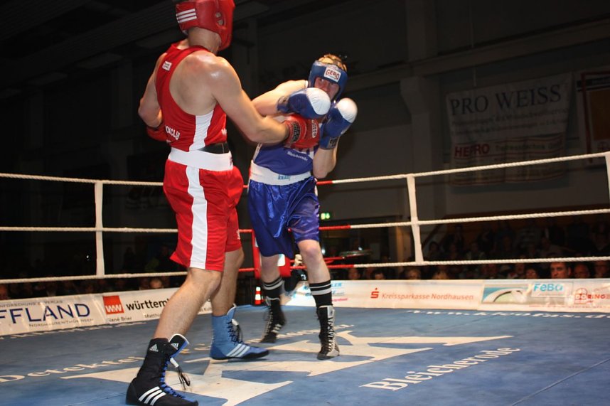 Toller Boxkampf in Nordhausen