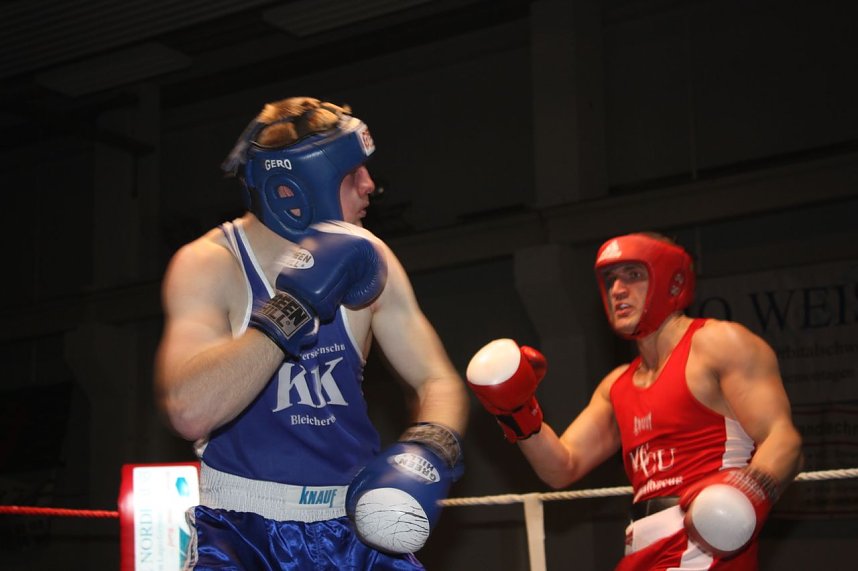 Toller Boxkampf in Nordhausen