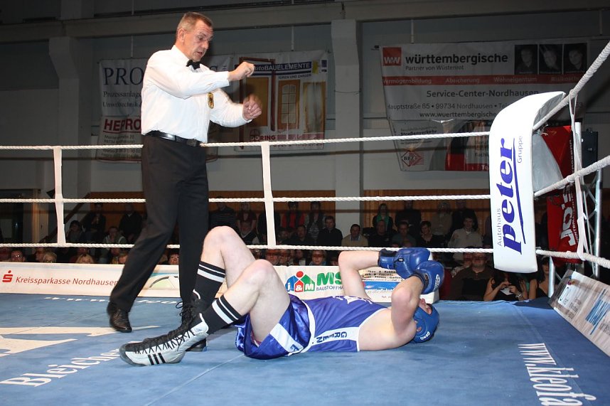 Toller Boxkampf in Nordhausen