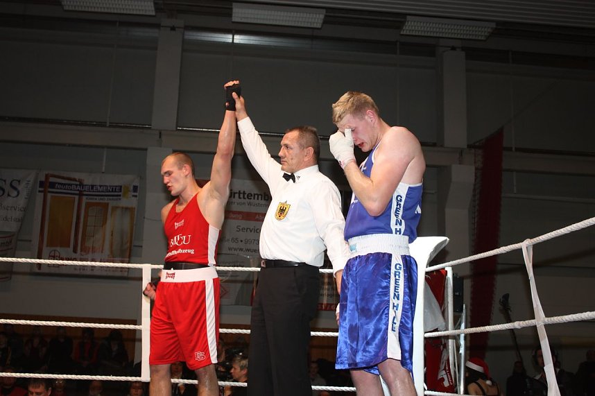 Toller Boxkampf in Nordhausen