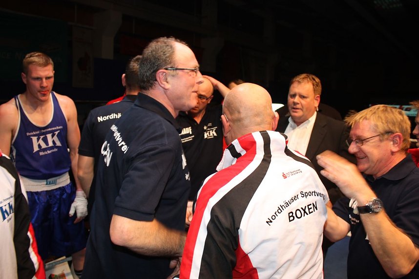 Toller Boxkampf in Nordhausen