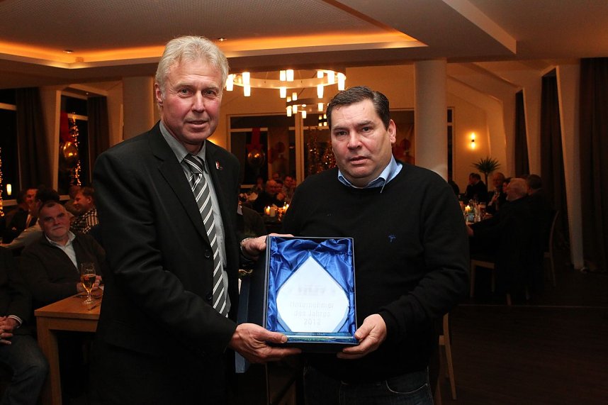 Frank Kirchhoff (rechts) ist Unternehmer des Jahres 2012