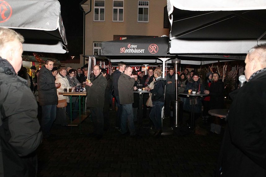 Mal kurz auf dem Weihnachtsmarkt