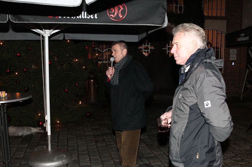 Mal kurz auf dem Weihnachtsmarkt