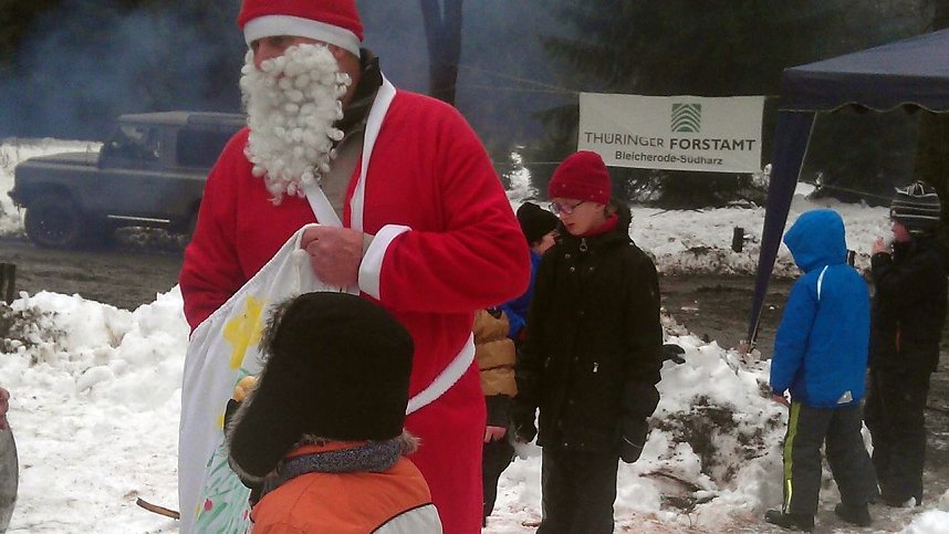 Weihnachtsb&auml;ume geschlagen