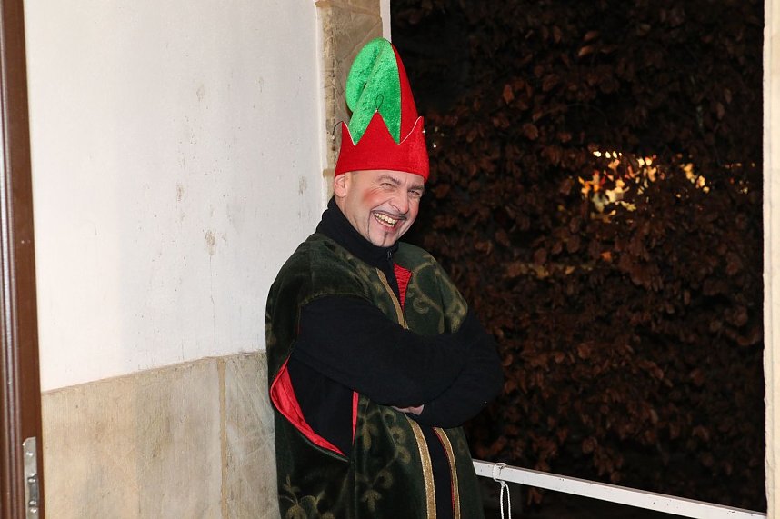 De Polizei als Fensterpate