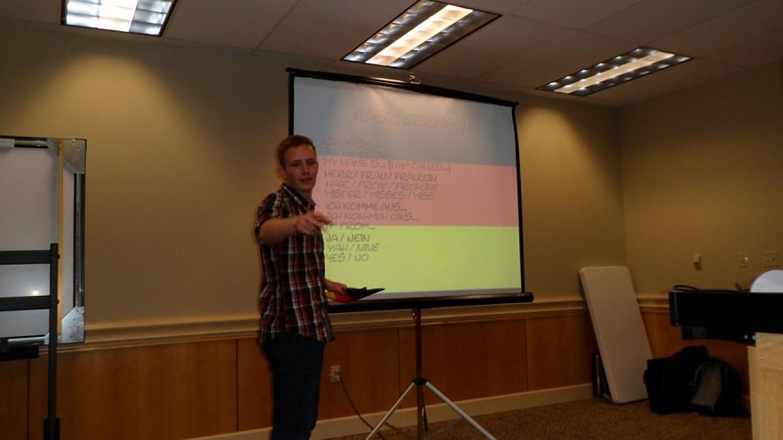 Pr&auml;sentation von Deutschland