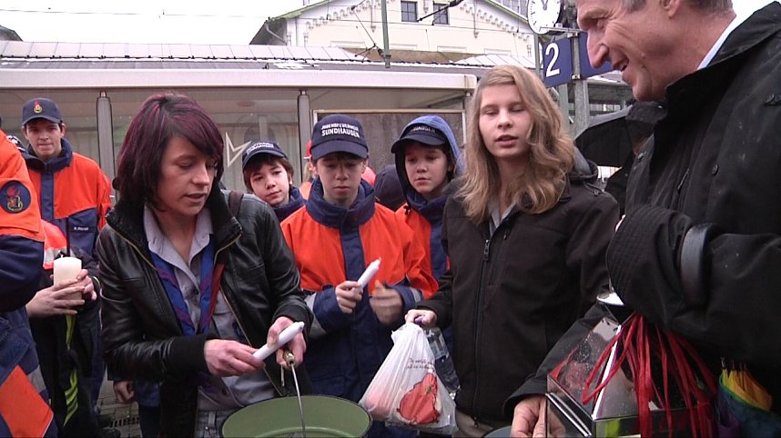 Angekommen und verteilt