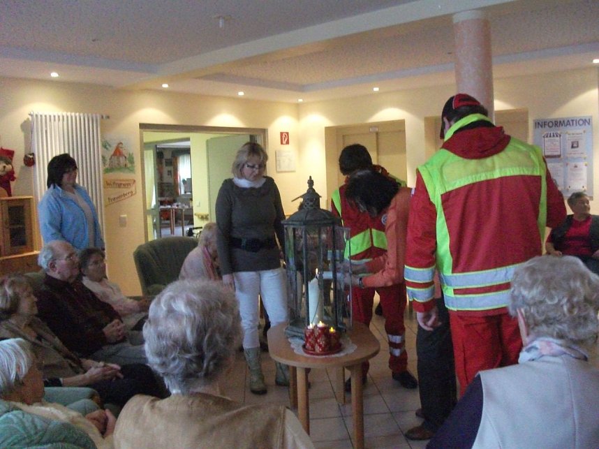 Friedenslicht in Ellrich verteilt