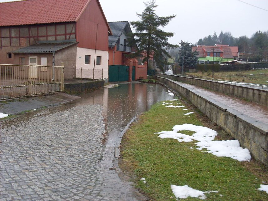 &Uuml;berschwemmt und ausgepumpt