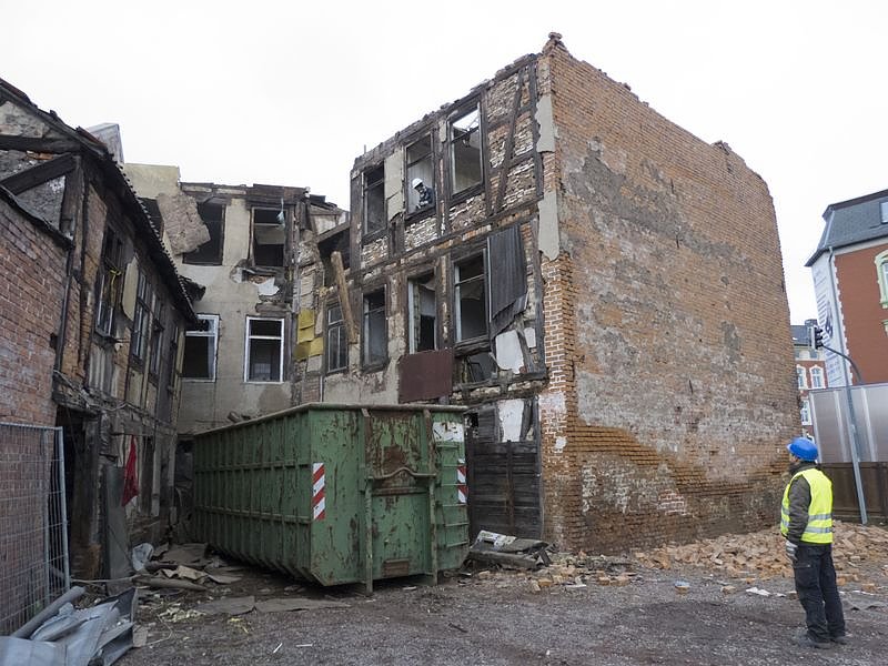 Das Ende eines Hauses