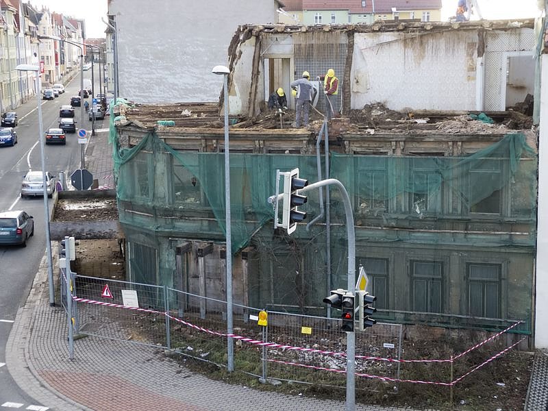 Das Ende eines Hauses